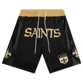 NFL Throwback Saints Shorts - Black