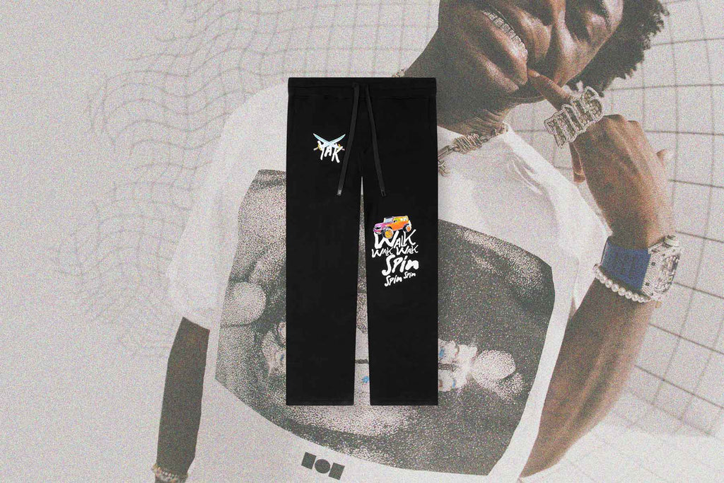 Kodak Black KTB Sweatpants - Black