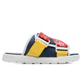 Authentic Mitel 1 Sandals - Dark Blue/Red