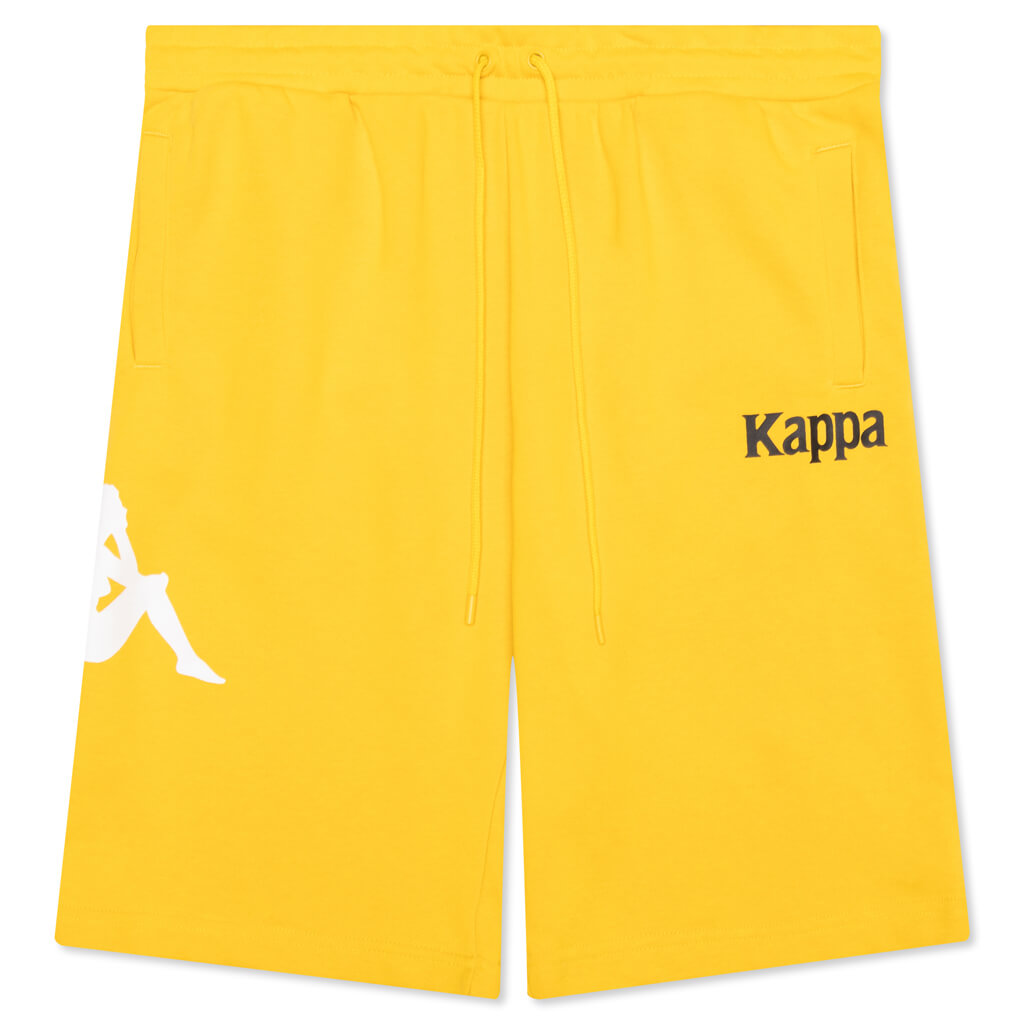 Authentic Sangone Shorts - Dark Yellow/Violet