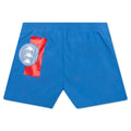 Kid's Authentic HB Ethan Swim Short - Royal Blue/Red