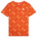 Kids Authentic Ebit T-Shirt - Orange/White