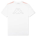 Logo Tape Avirec 2 T-Shirt - White/Grey Vapor