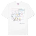 Tandem Bike Tee - White