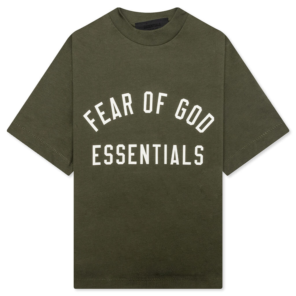 Kid's Jersey Crewneck Tee - Military