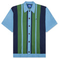 Knit Camp Collar - Blue