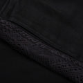 Knitted Panel Shorts - Black