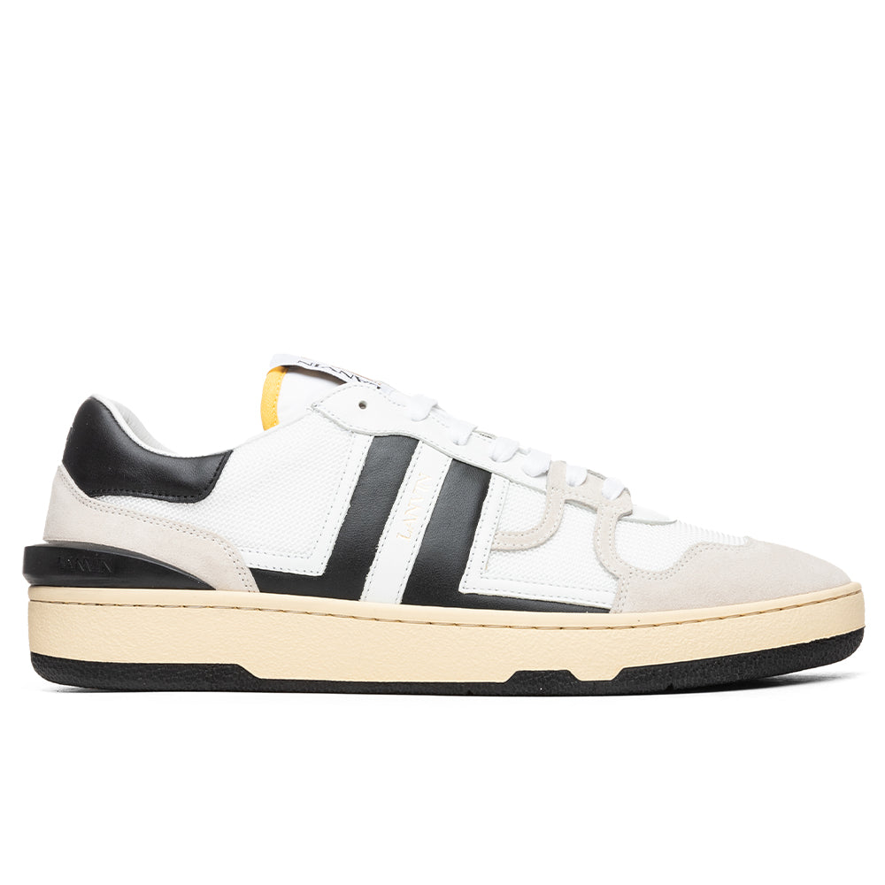 Clay Low Top Sneakers - White/Black