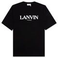 Embroidered Regular T-Shirt - Black