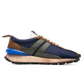 Running Sneakers - Navy Blue/Green