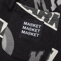 Monogram Grayscale Sweatpants - Black