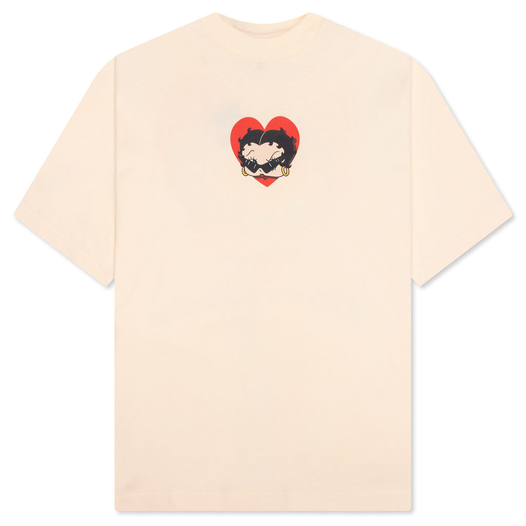 Betty Boop Sweetheart T-Shirt - Butter Cream