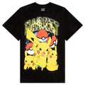 Pokemon Pikachu Electric Shock T-Shirt - Black