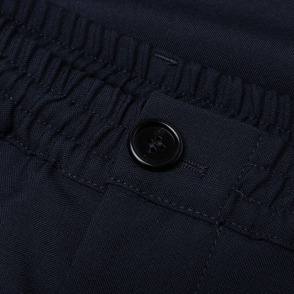 Cropped Pants - Blue/Black