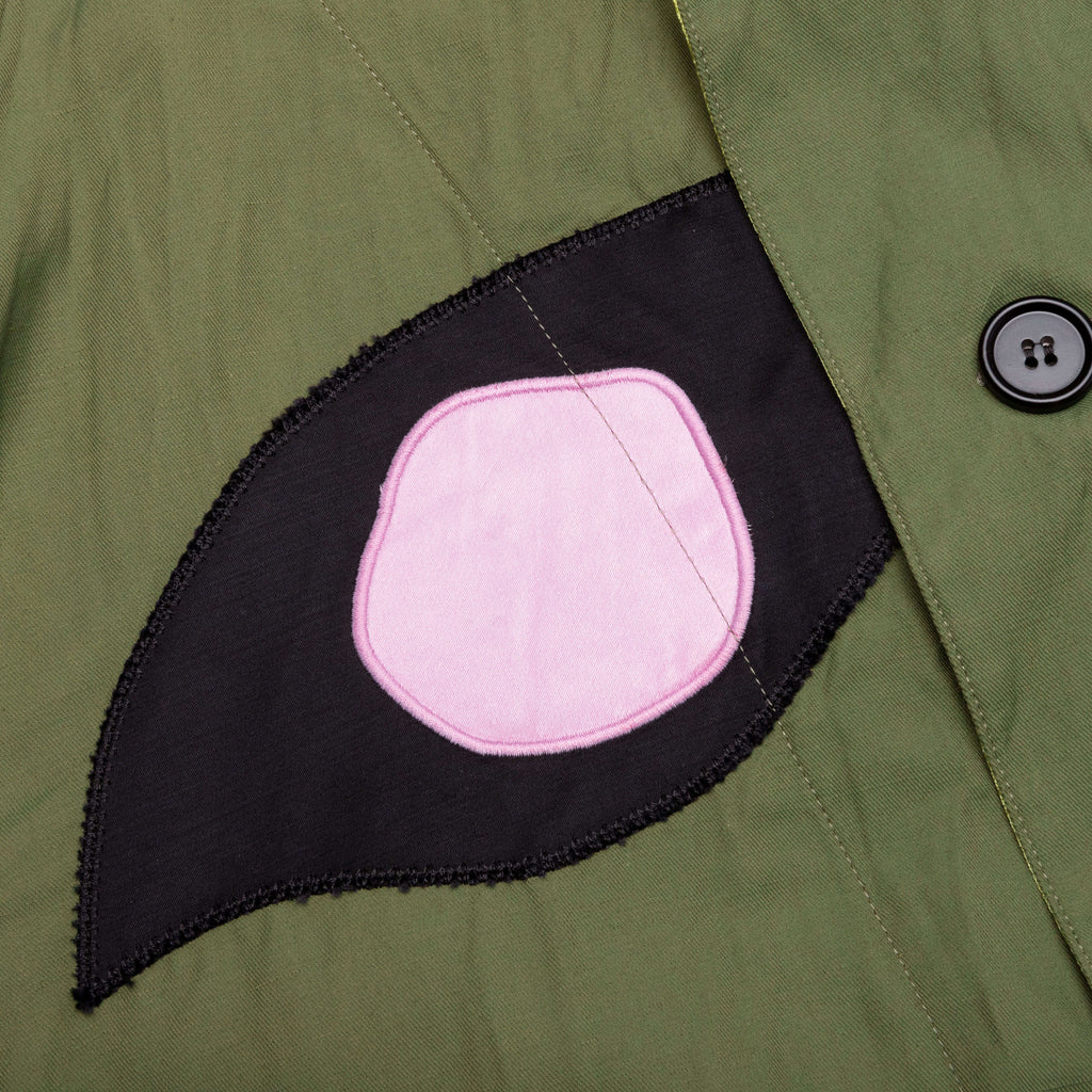 No Vacancy Inn Gabardine Jacket - Stone Green