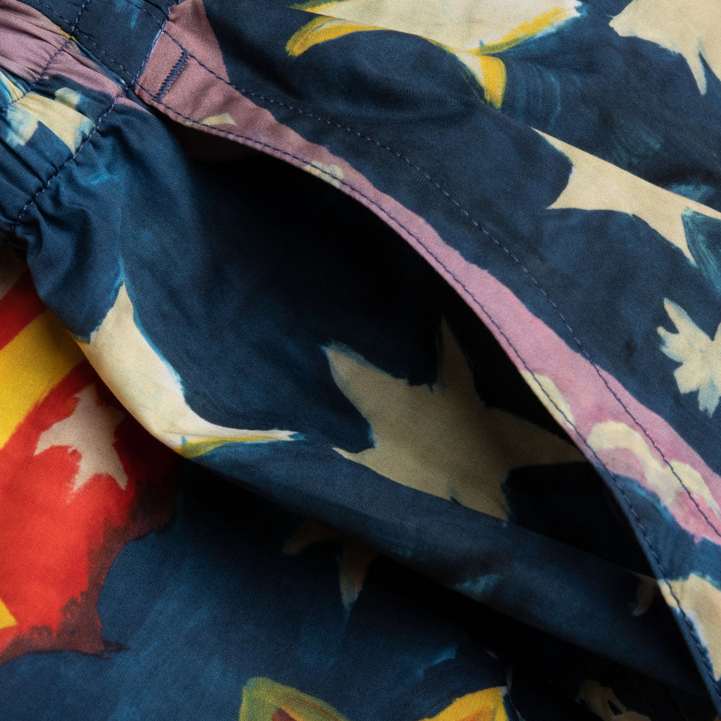 No Vacancy Inn Poplin Shorts - Royal