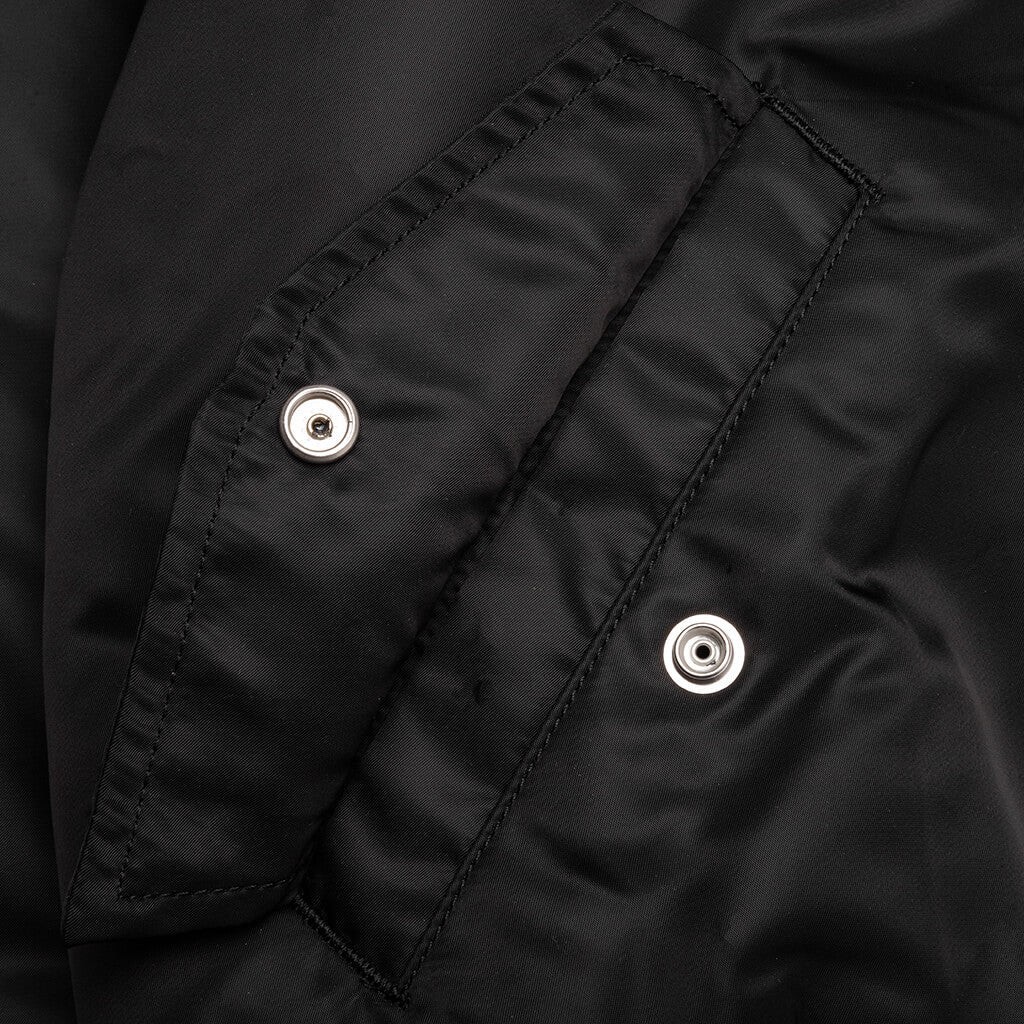 Alpha Industries Patchwork MA-1 Bomber Jacket - Black