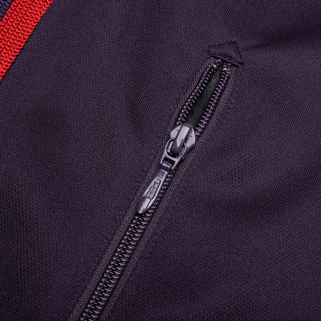Poly Smooth Track Jacket - Purple