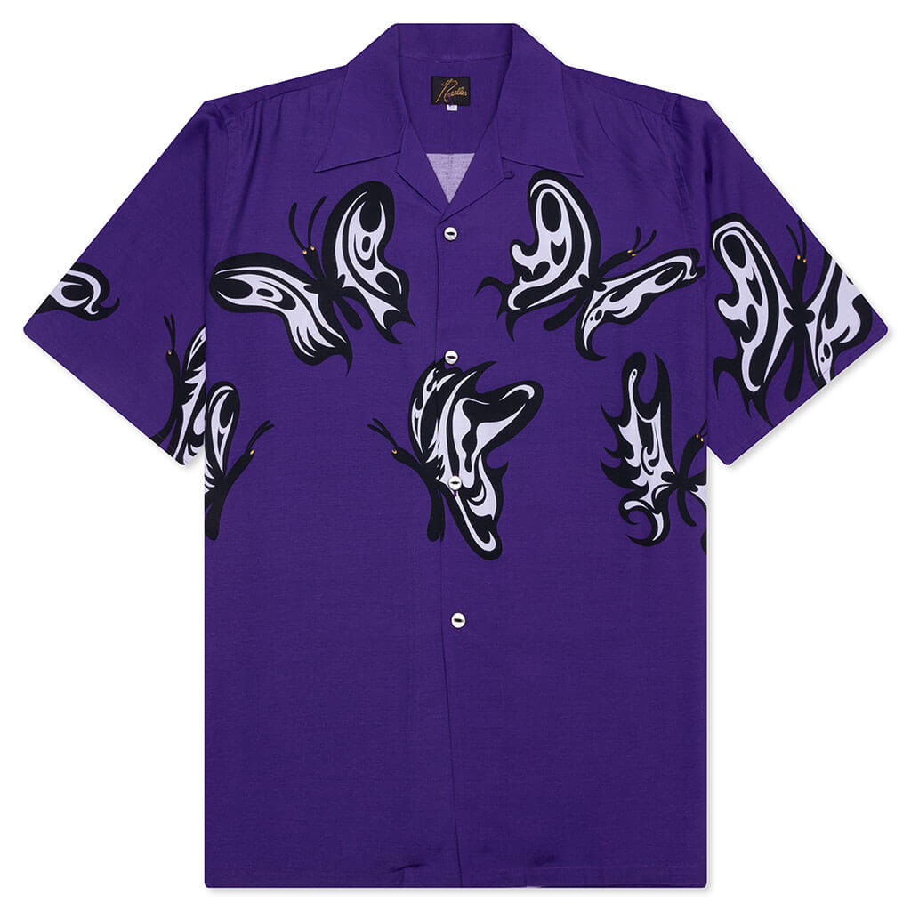Kae Tanaka Kt Papillon S/S One-Up Shirt - Purple