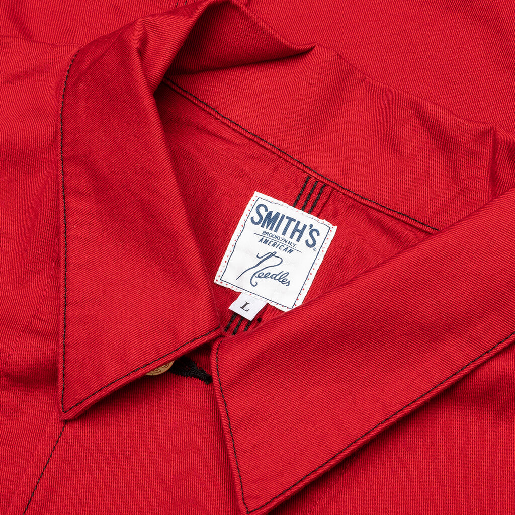 SMITH'S Cotton Twill Coverall - Red