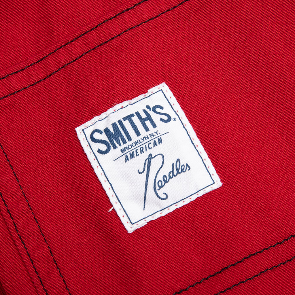 SMITH'S Cotton Twill Painter Pant - Red