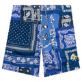Bandana Shorts - Navy