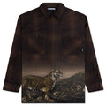 Tigerprint VE SH L/S CO Shirt - Brown