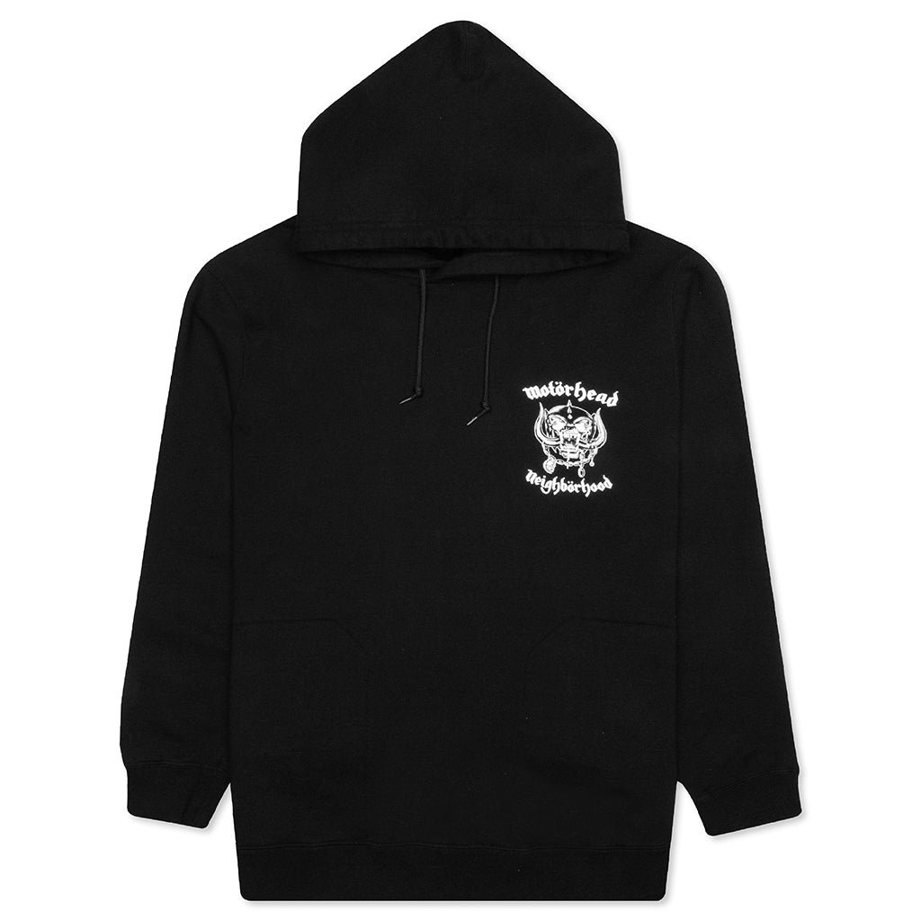 Motor Head L/S C-Hoodie - Black