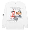 One Of These Days 1 L/S C-Crew - White