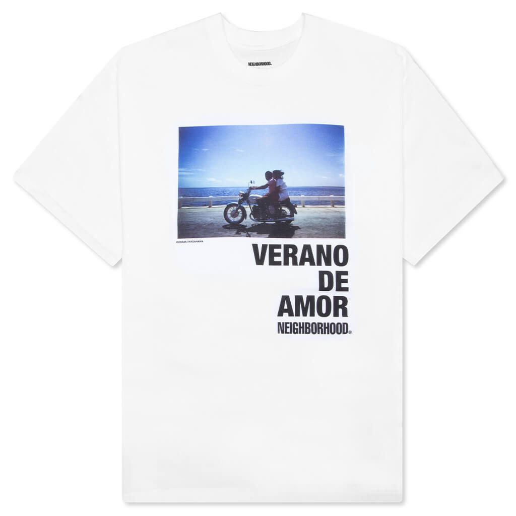 Osamu Nagahama NHON-4 S/S C-Tee - White