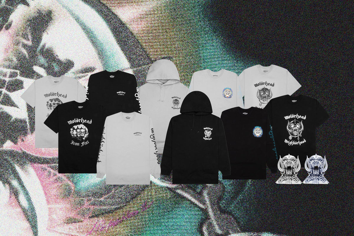 Motor Head 1 L/S C-Tee - Grey