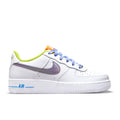 Air Force 1 LV8 (GS) - White/Multicolor/Medium Blue