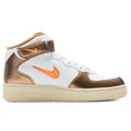 Air Force 1 Mid QS "Ale Brown" - White/Total Orange/Ale Brown