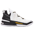 Lebron XVIII "Home" - White/Amarillo