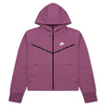Sportswear Women's Tech Fleece Windrunner Full-Zip Hoodie - Light Bordeaux/White