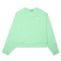 Women's Sportswear Essentials Fleece Crew - Cucumber Calm/White
