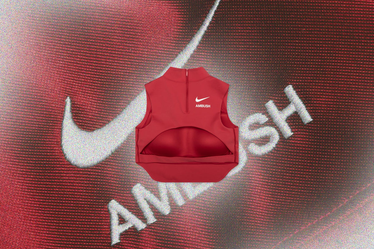AMBUSH Women's Padded Bra - Gym Red/Phantom