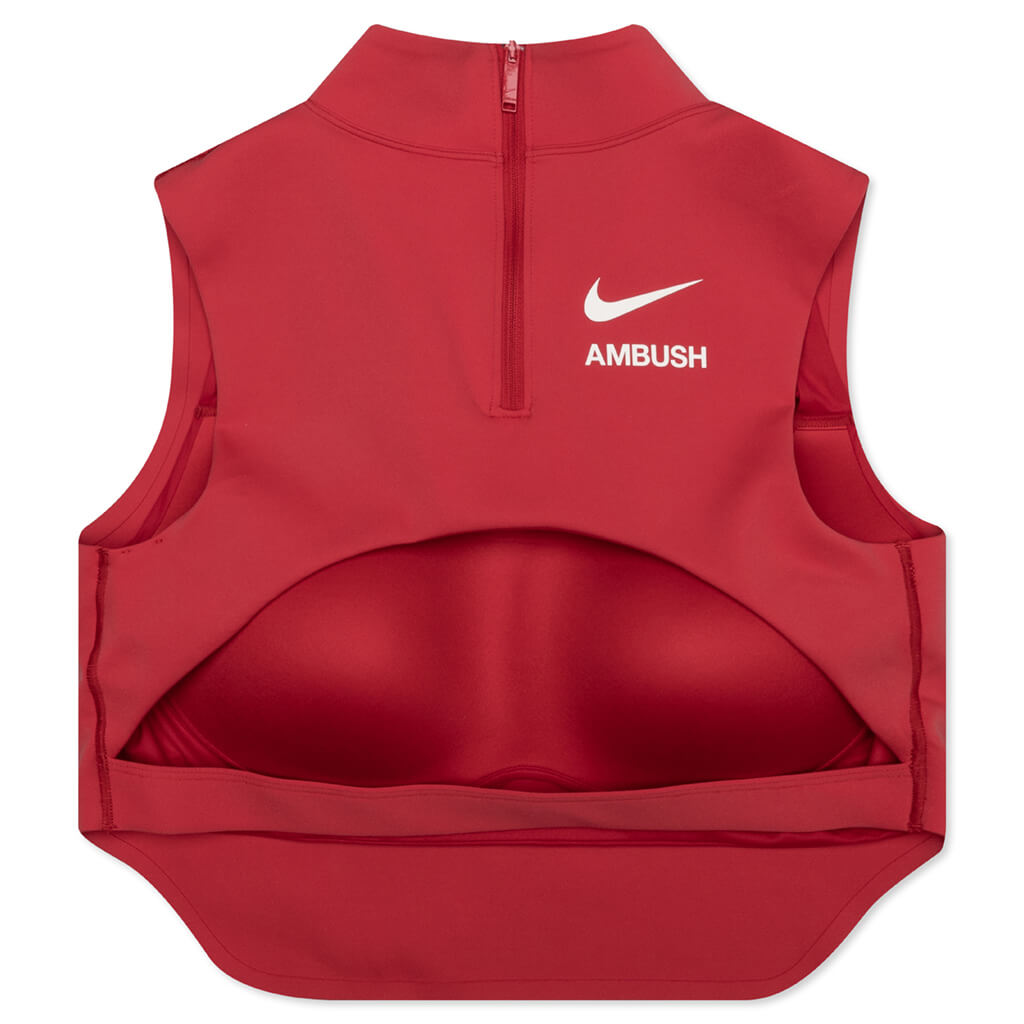 AMBUSH Women's Padded Bra - Gym Red/Phantom
