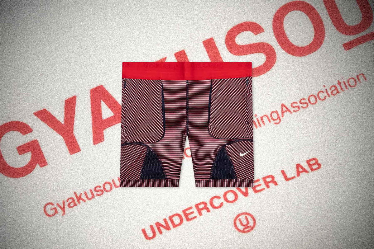 Gyakusou Women's Utility Shorts - Blackened Blue/University Red