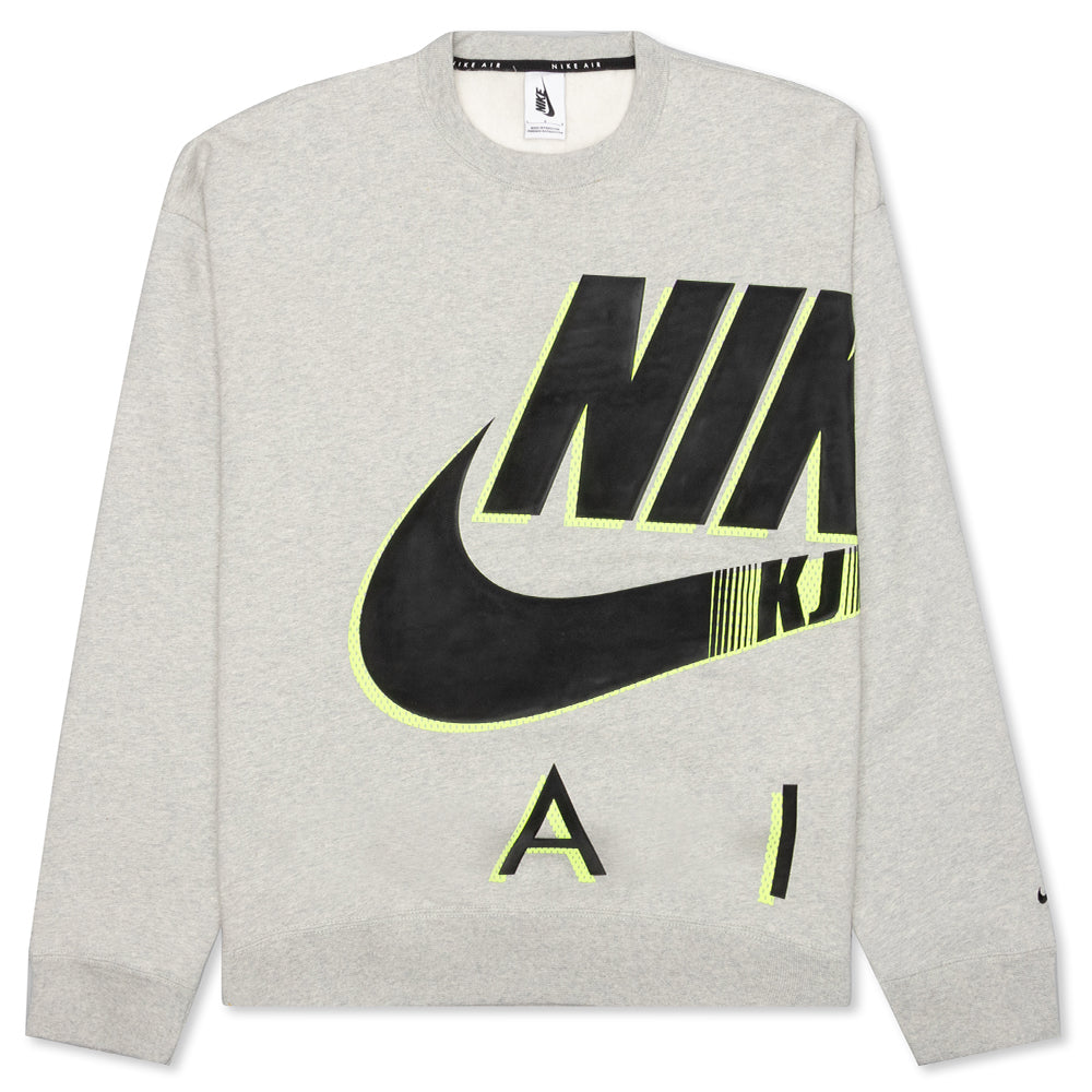 Kim Jones NRG AM Fleece Crewneck - Grey Heather