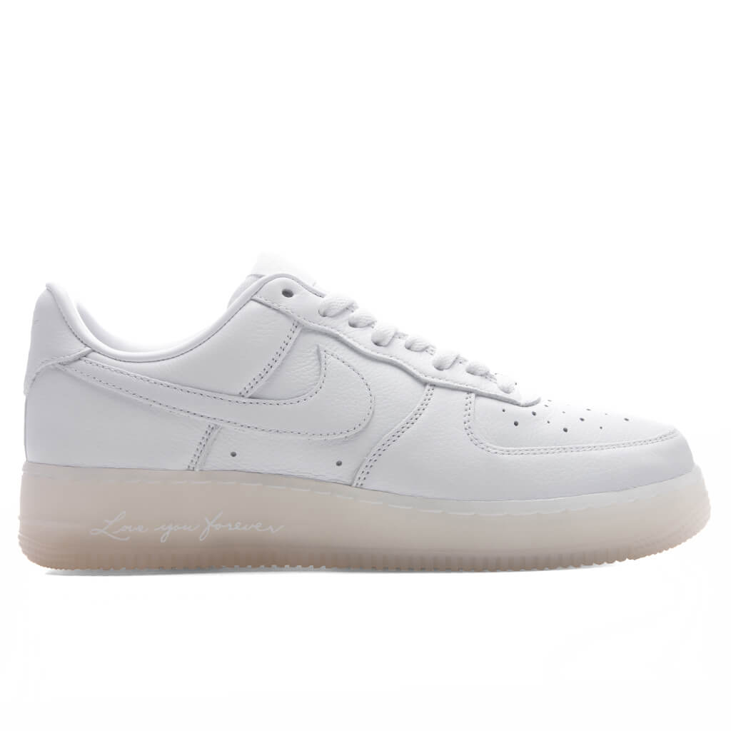 NOCTA Certified Lover Boy Air Force 1 Low - White/Cobalt Tint/Metallic Silver