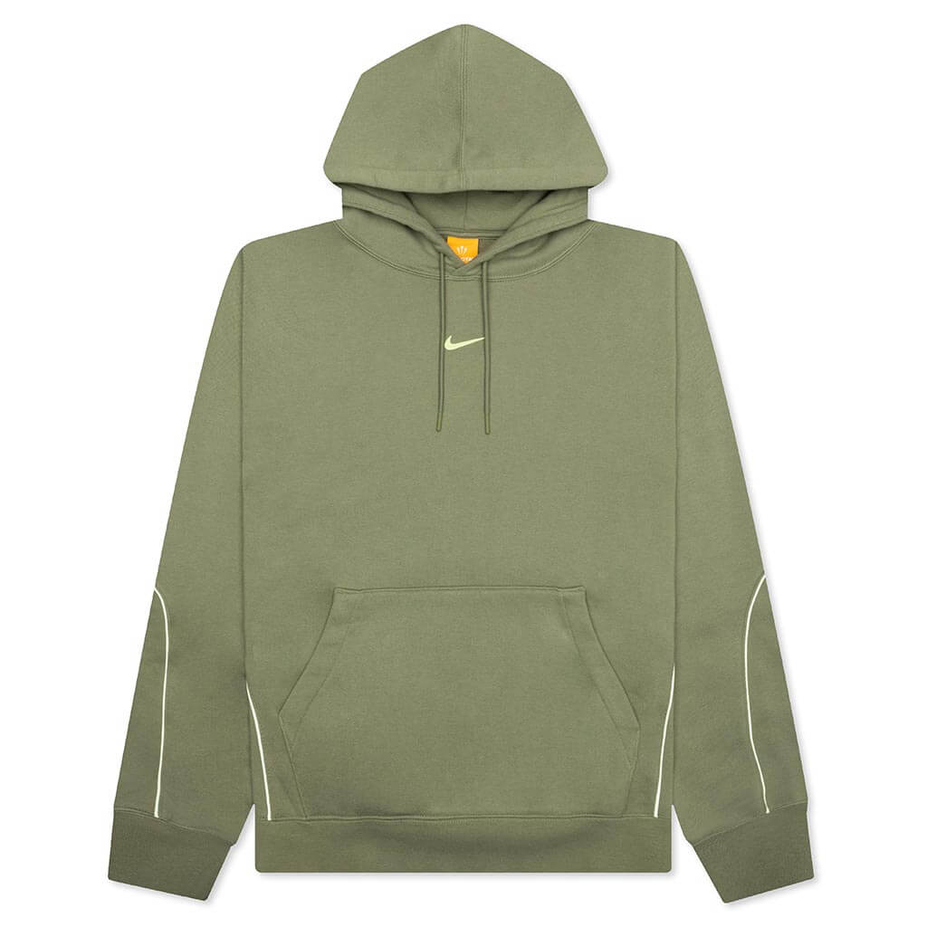 NOCTA NRG Cs Hoodie Fleece - Oil Green/Light Liquid Lime
