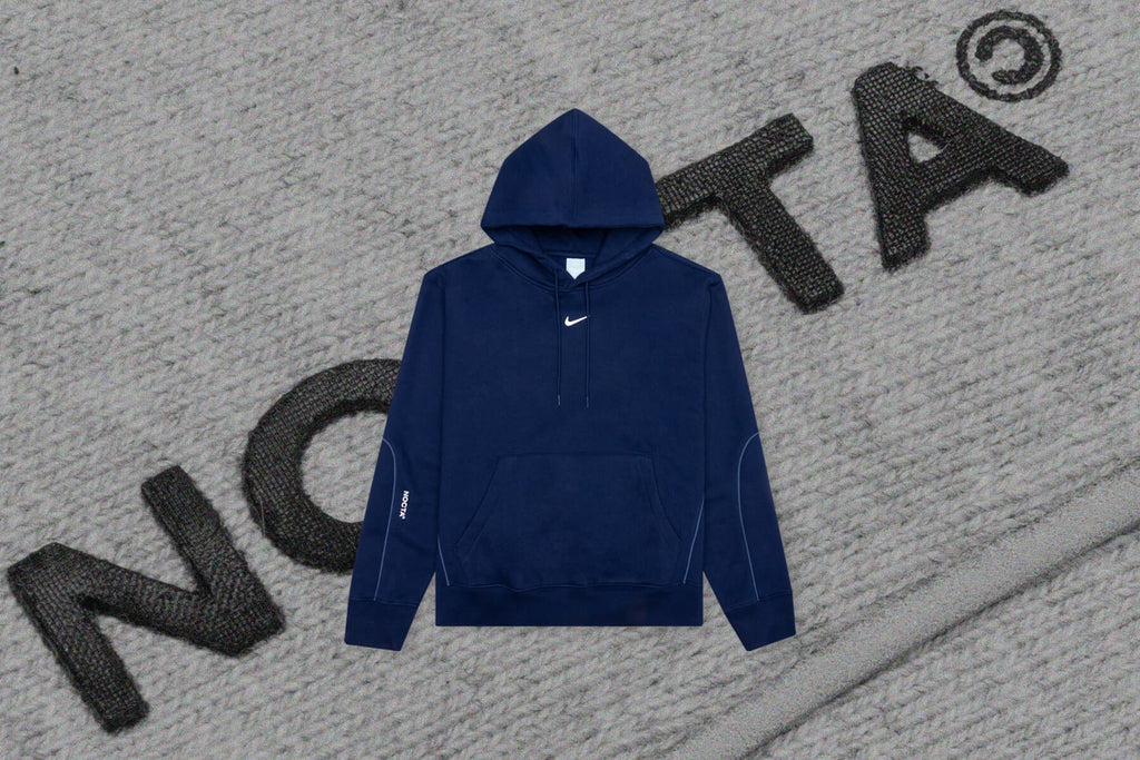 Nocta NRG AU Hoodie ESS - Blue Void/White