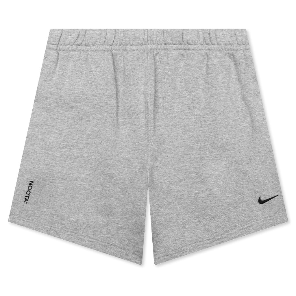 Nike x Nocta NRG CS Fleece Short - Dark Grey Heather/Matte Silver/Black