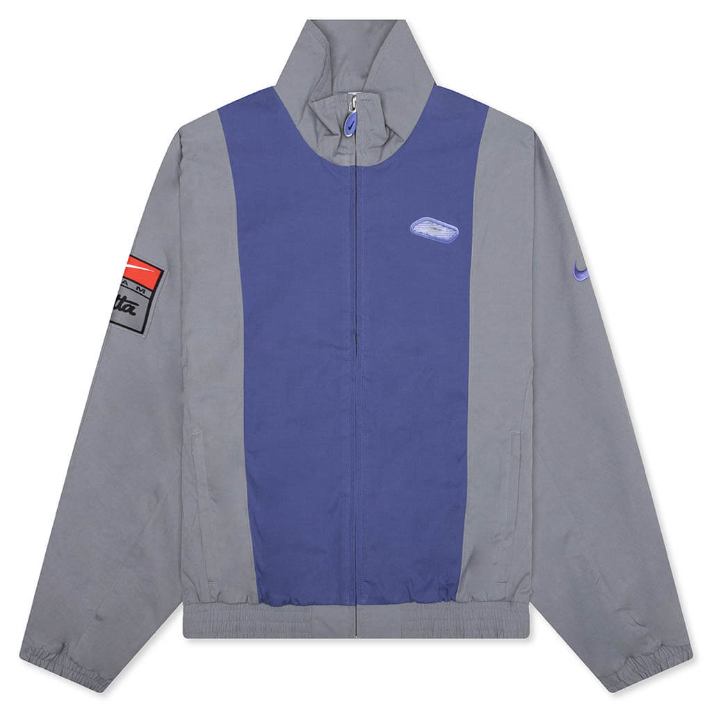 Patta Track Jacket - Particle Grey/Sapphire