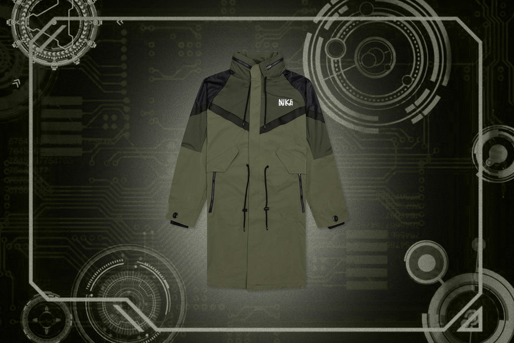 NRG Trench Jacket - Medium Olive