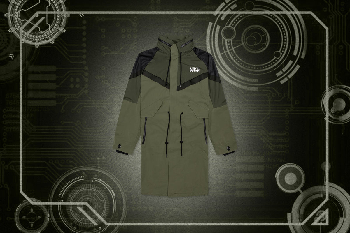 NRG Trench Jacket - Medium Olive