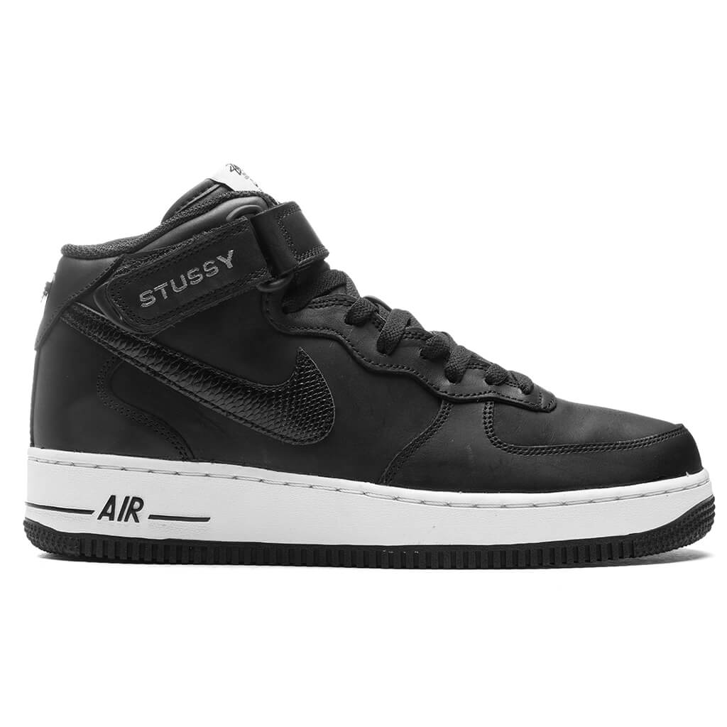 Nike x Stussy Air Force 1 '07 Mid - Black