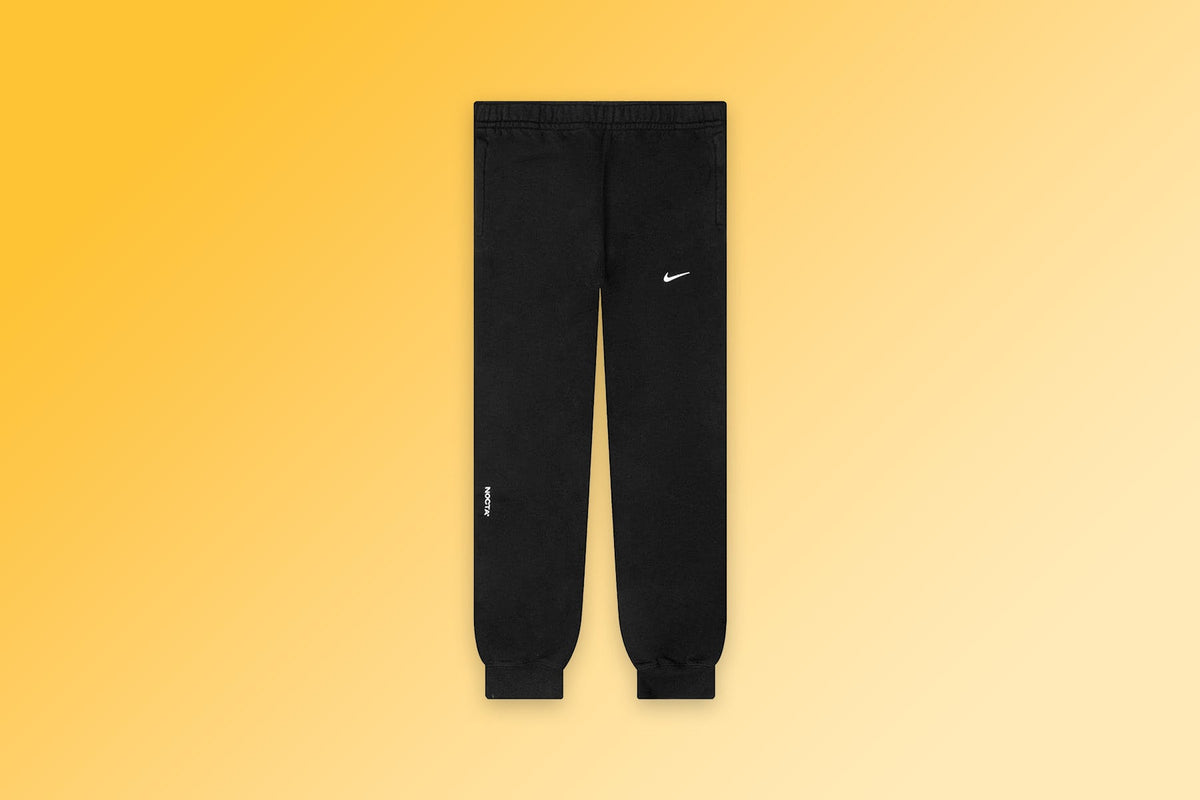 NOCTA Fleece CS Pants - Black/White