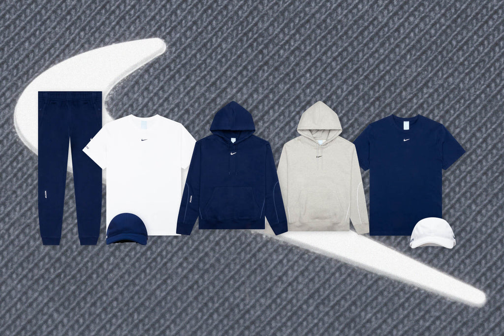 Nocta NRG AU Hoodie ESS - Blue Void/White